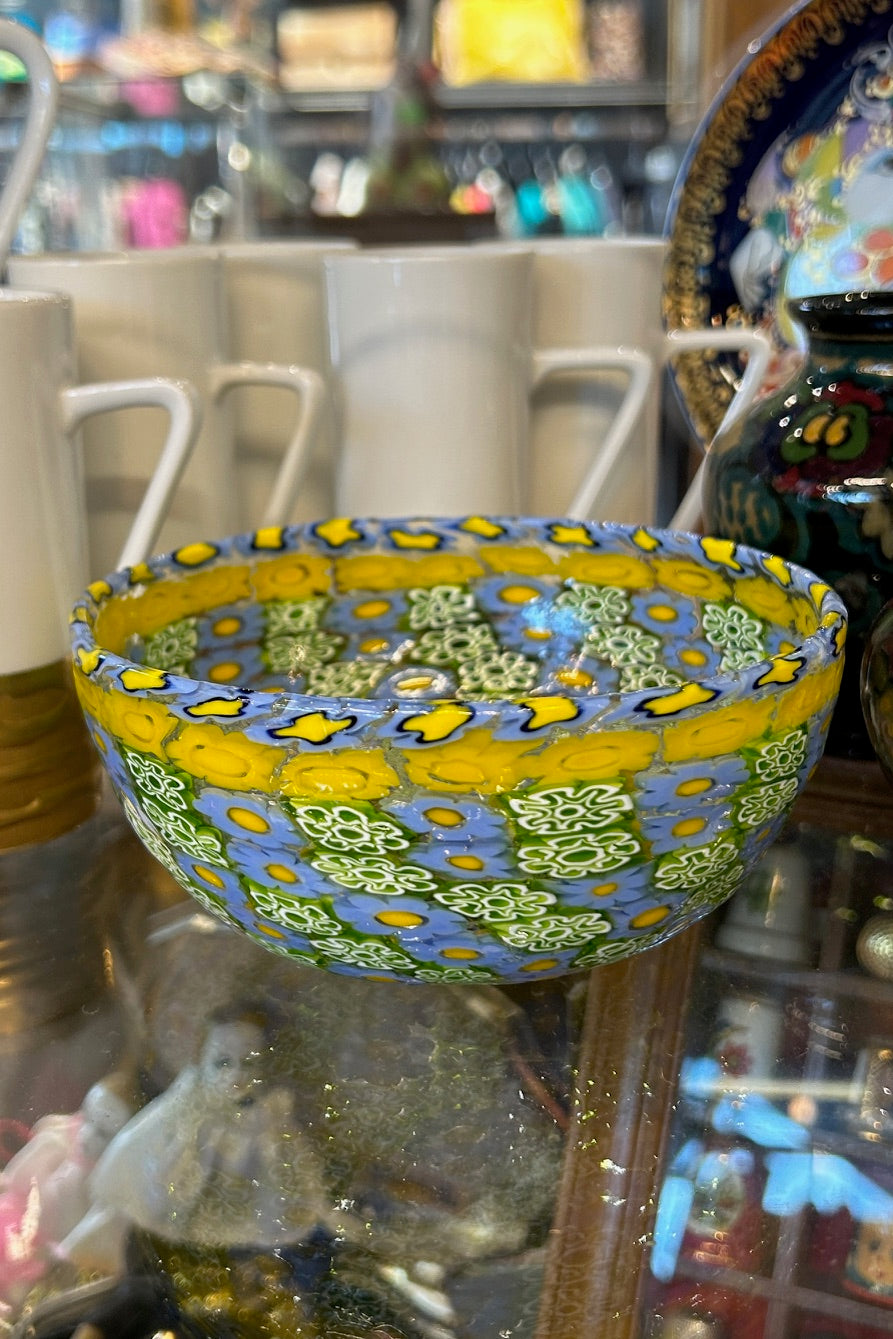 ヴェネチア ムラーノ ボウル Millefiori