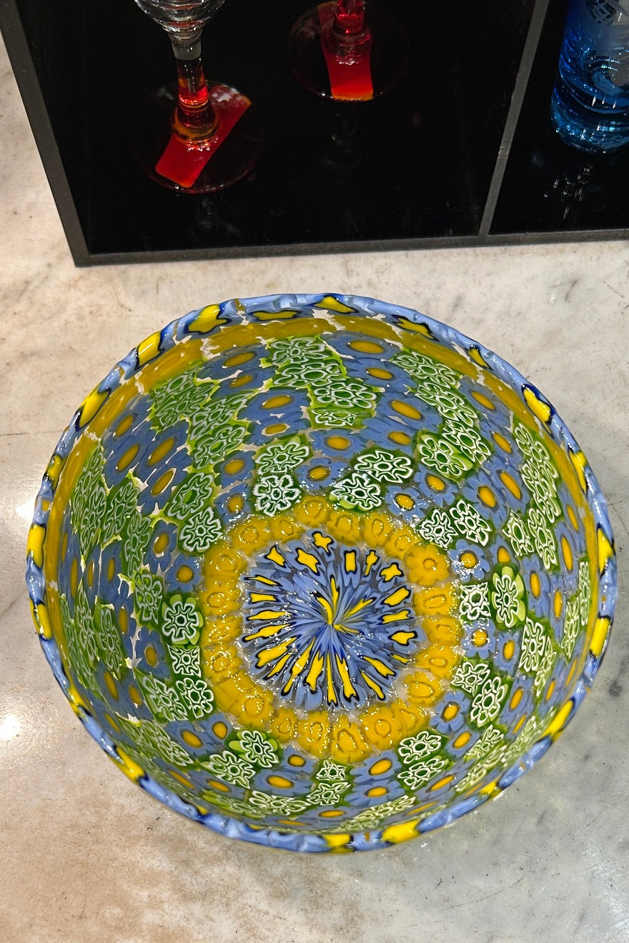ヴェネチア ムラーノ ボウル Millefiori