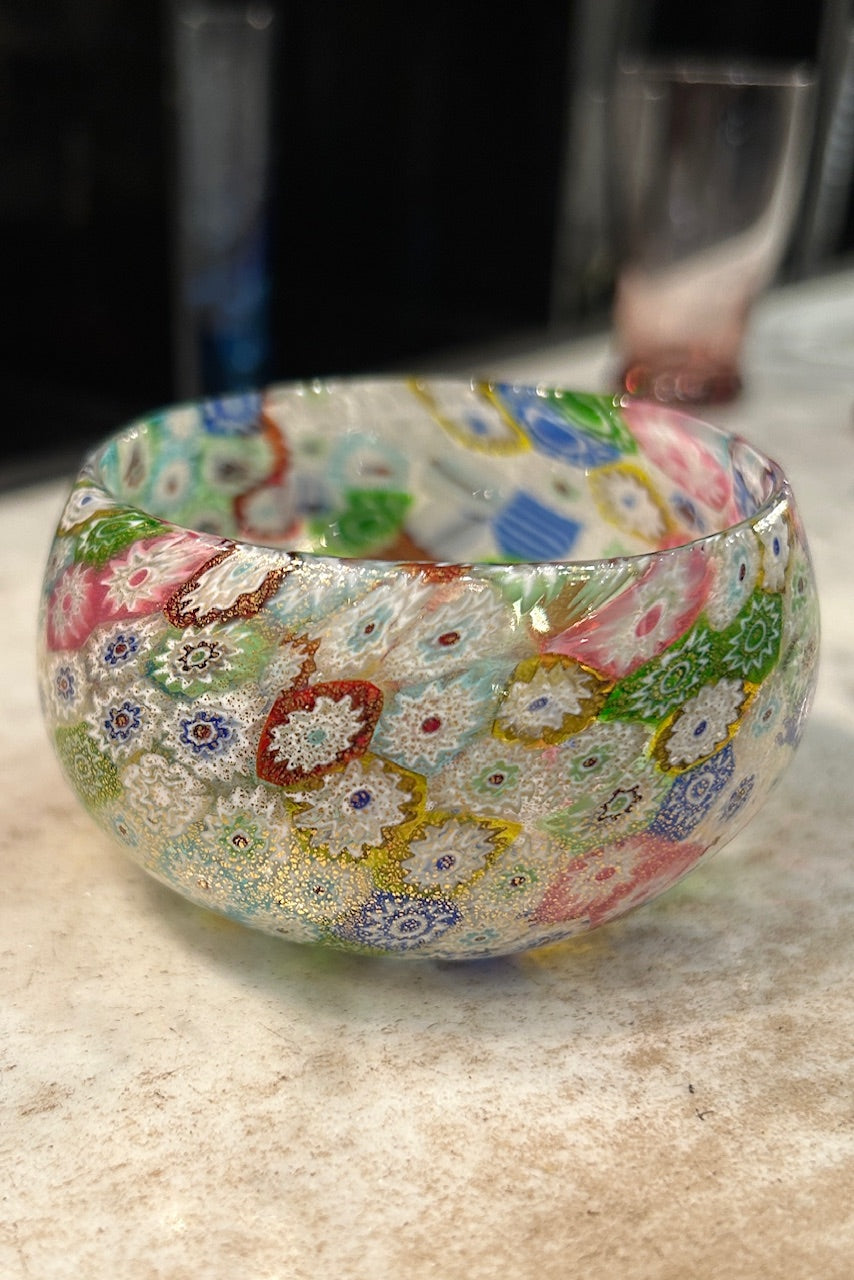ヴェネチア ムラーノ ボウル Millefiori