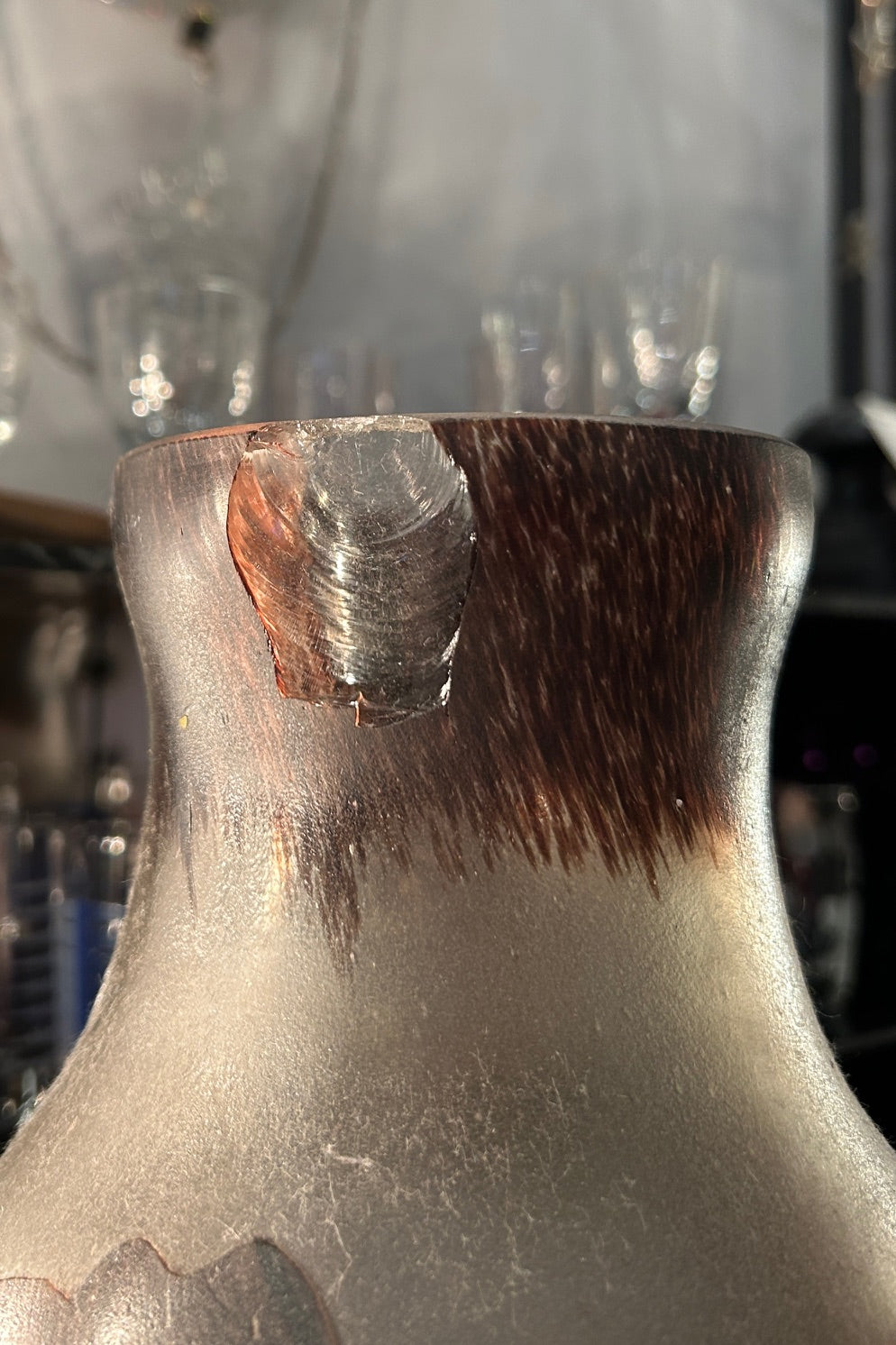 ヴィンテージ ガレ風 フラワーベース