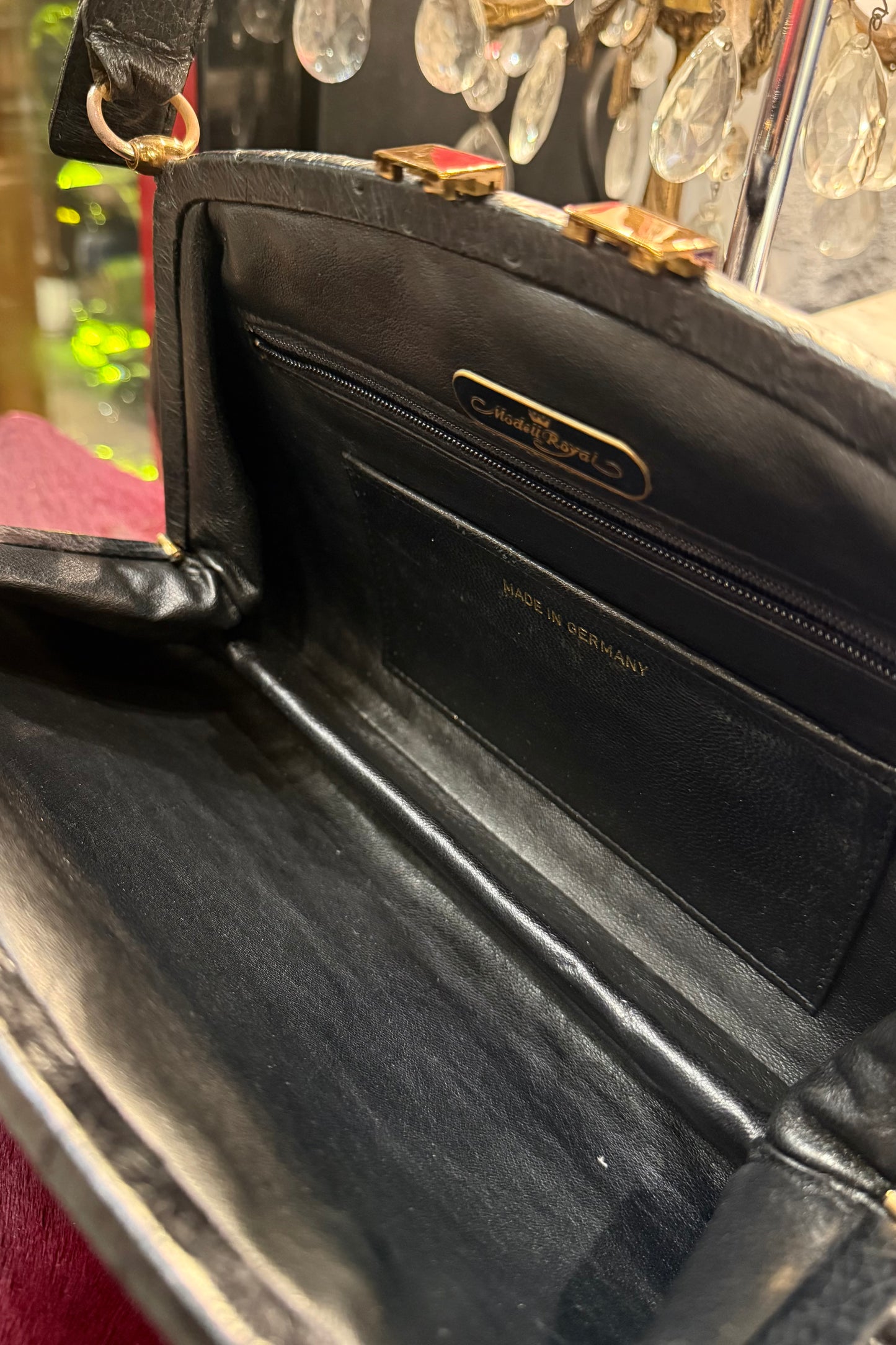 vintage bag Modell Royal ドイツ製 オーストリッチ