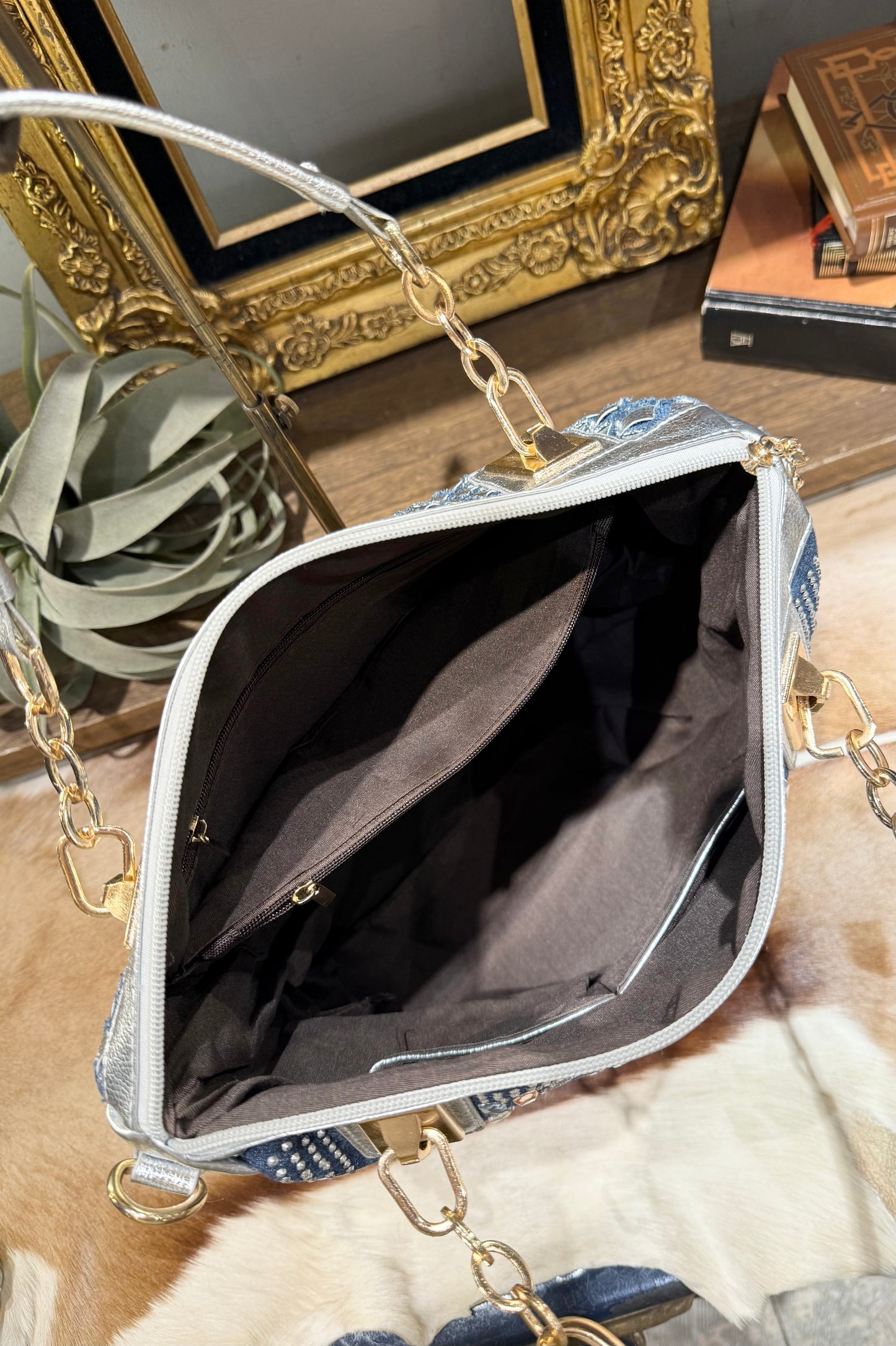 デニムビジュー 2wayバッグ