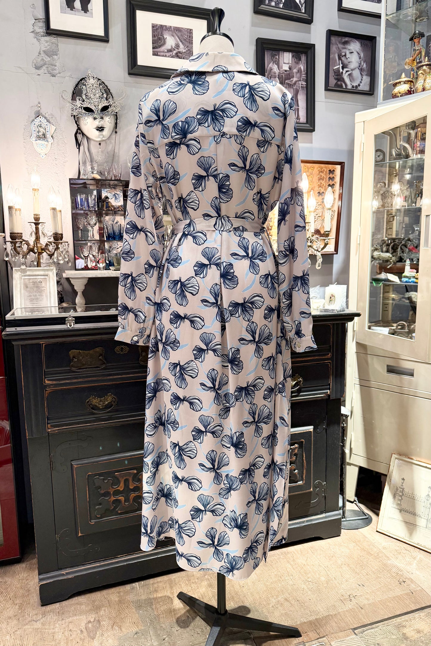 RINASCIMENTO イタリア ボタニカルロングワンピース