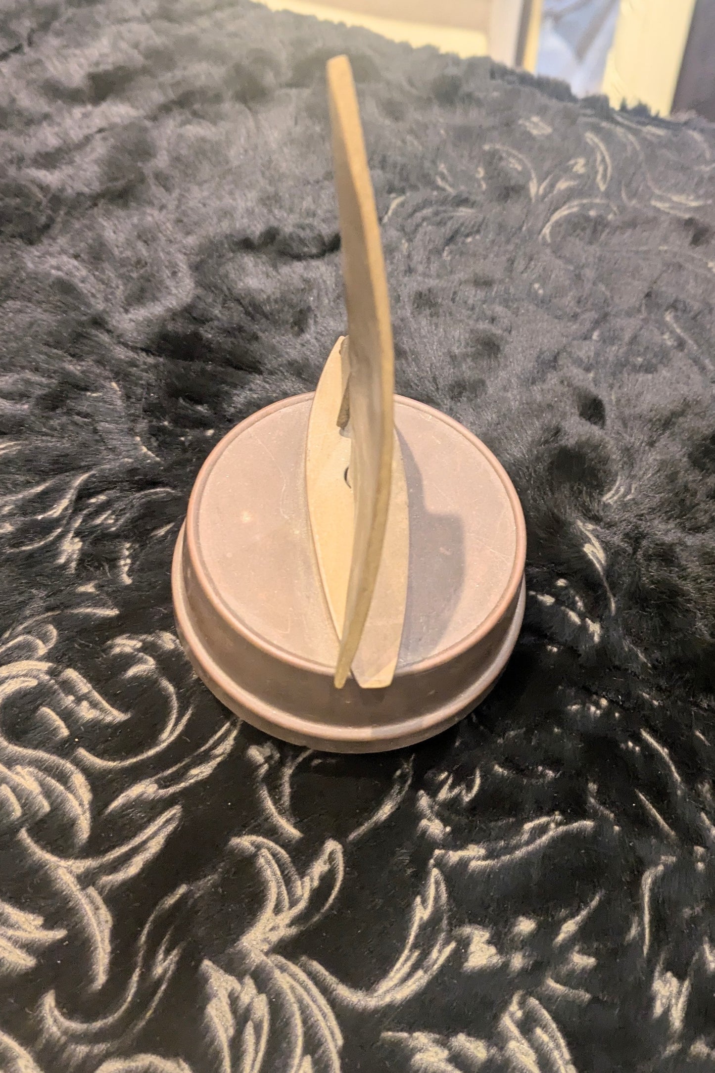 真鍮製 帆船のオルゴール