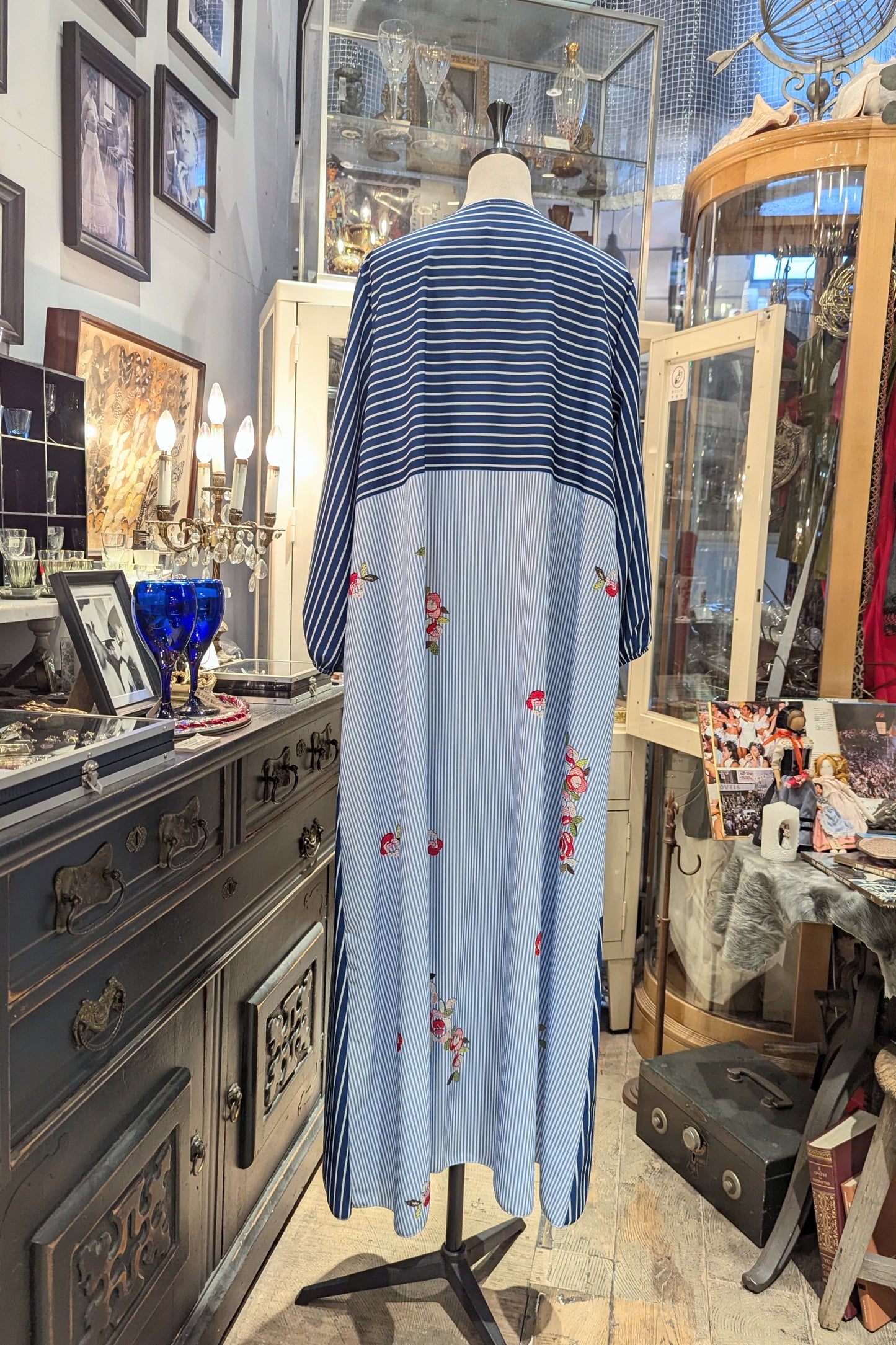 EfunU イタリア ストライプワンピース