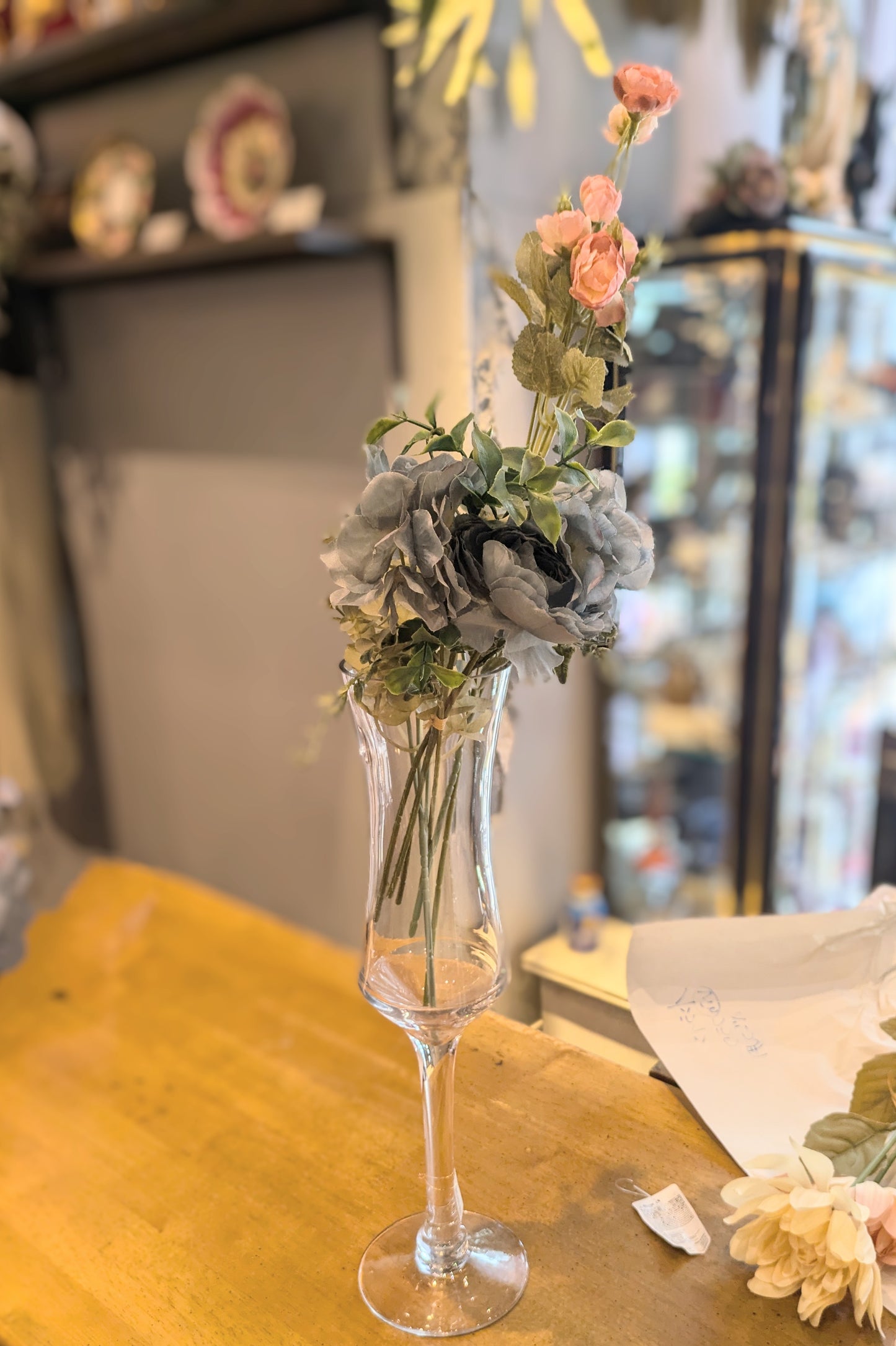 フラワーベース アンティーク