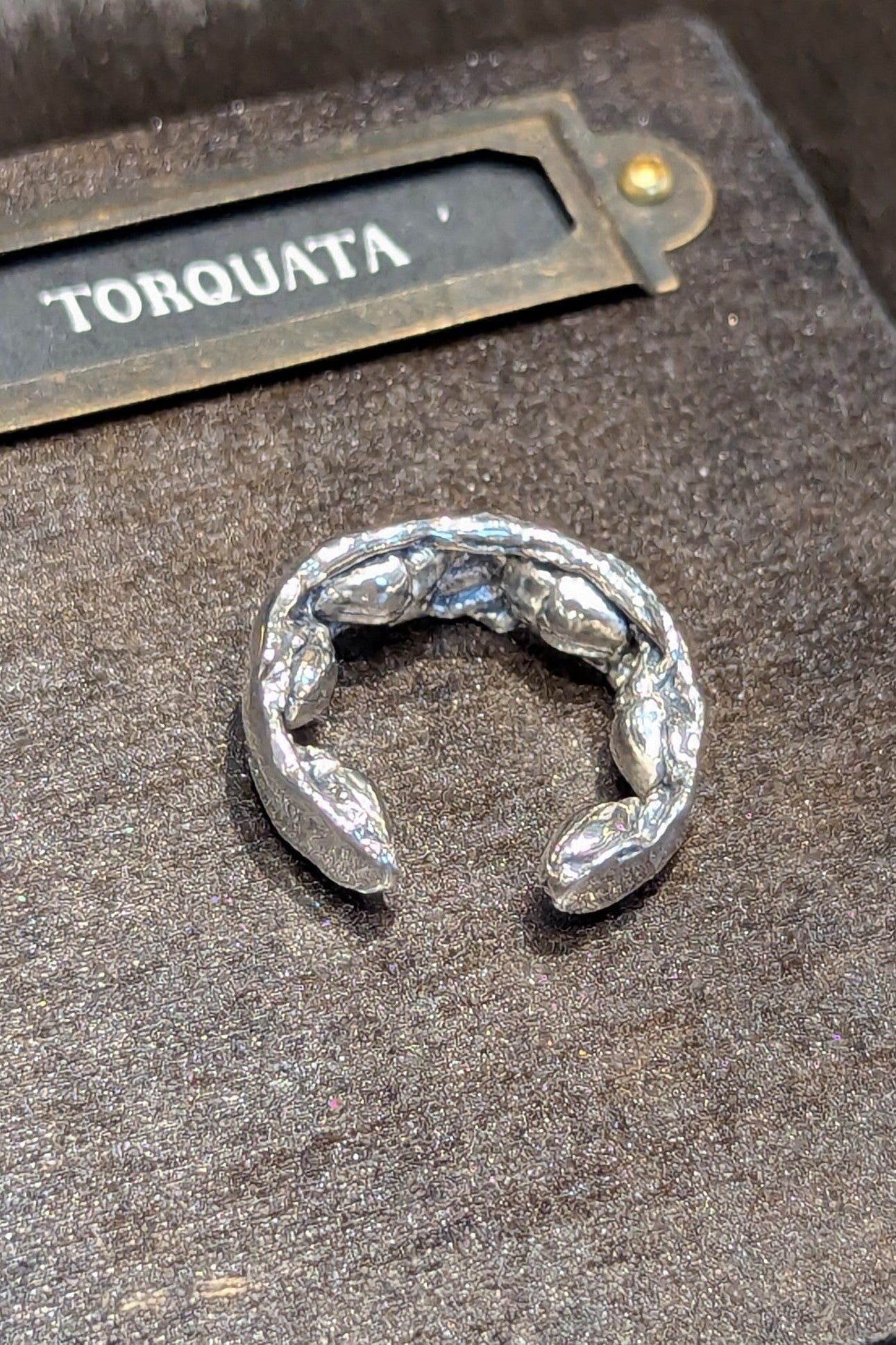 トルクアータ ハナムグリ裏虫リング