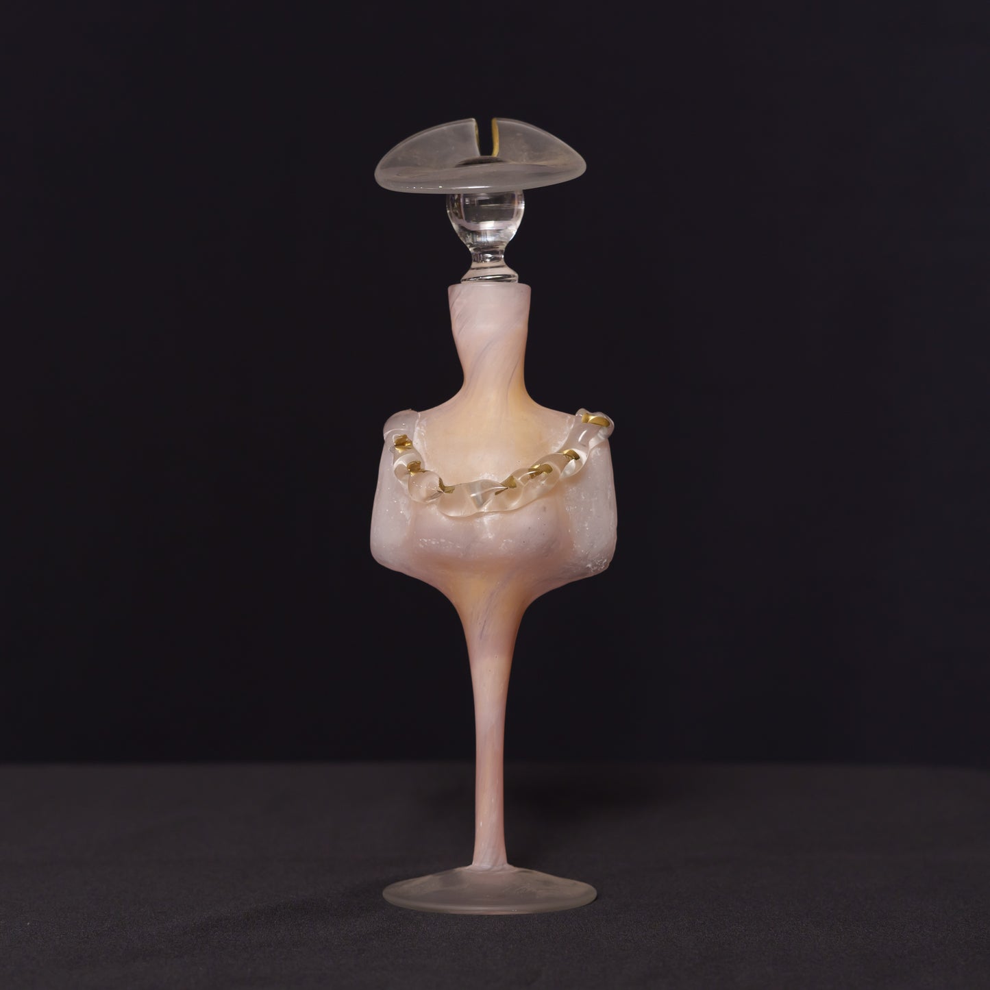 ヴィンテージ アートガラス 香水瓶｜トルソー｜Elena Graure Manta / Vitrumex｜