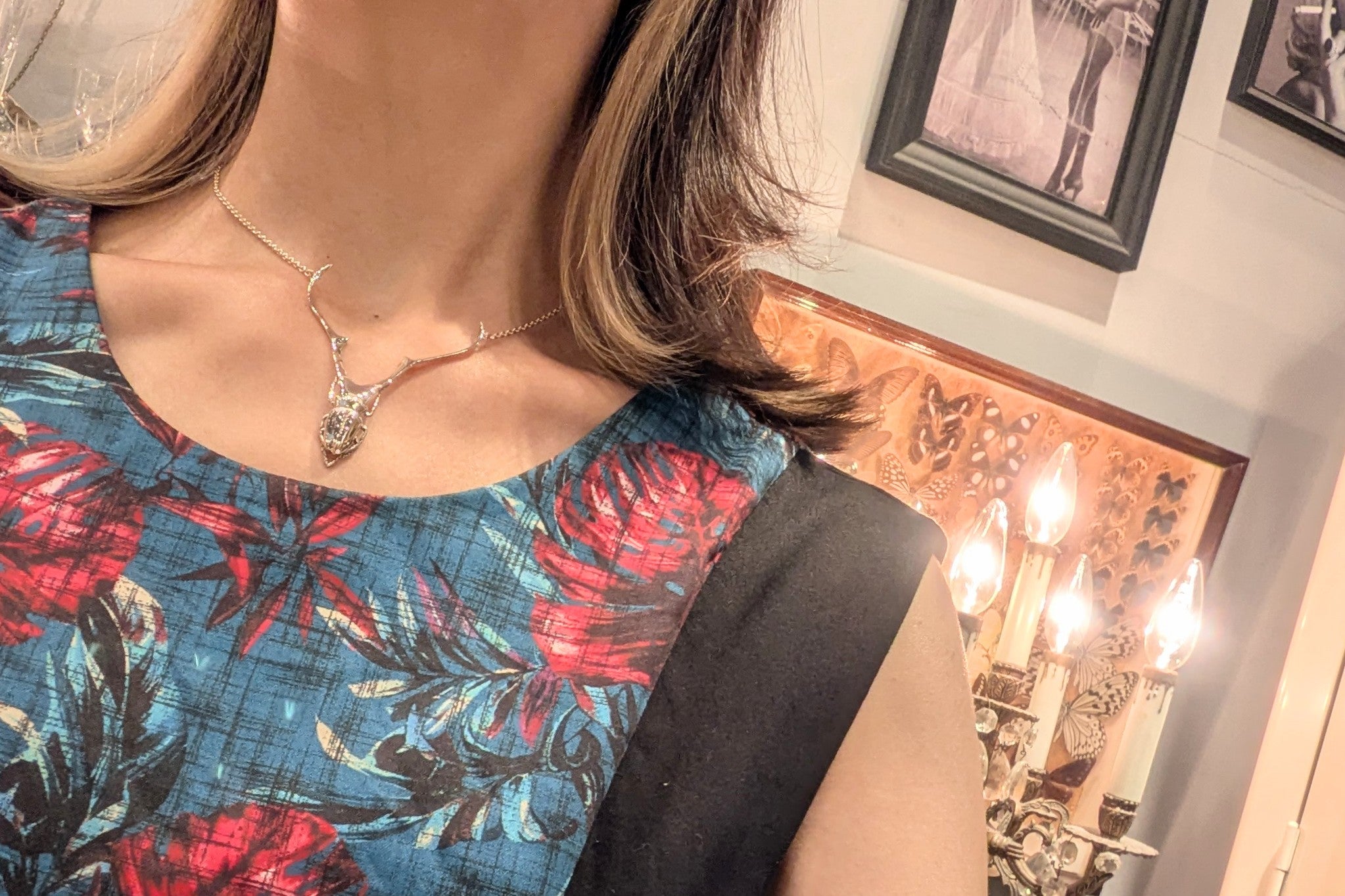 トルクアータ ホソアカクワガタ ネックレス – GALLERY M