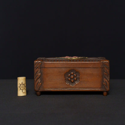 天使七宝のヴィンテージオルゴールボックス