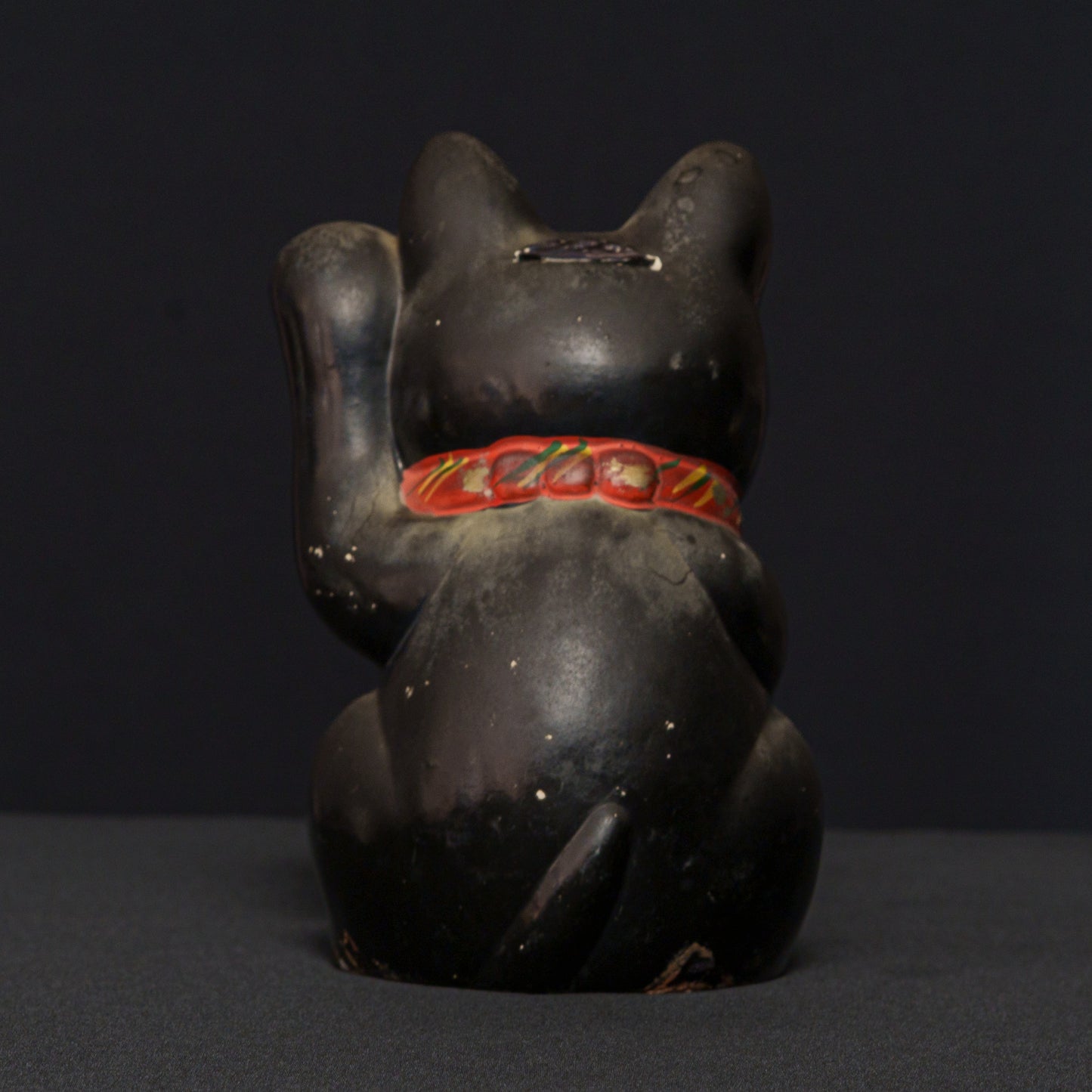 黒猫 招き猫 小