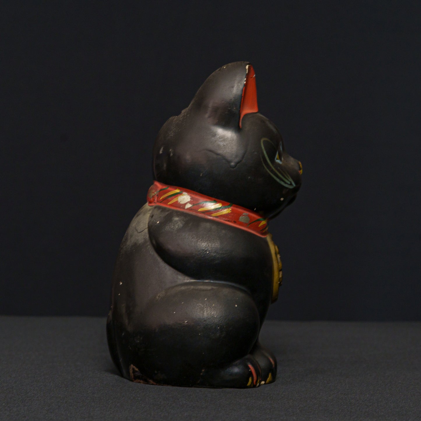 黒猫 招き猫 小