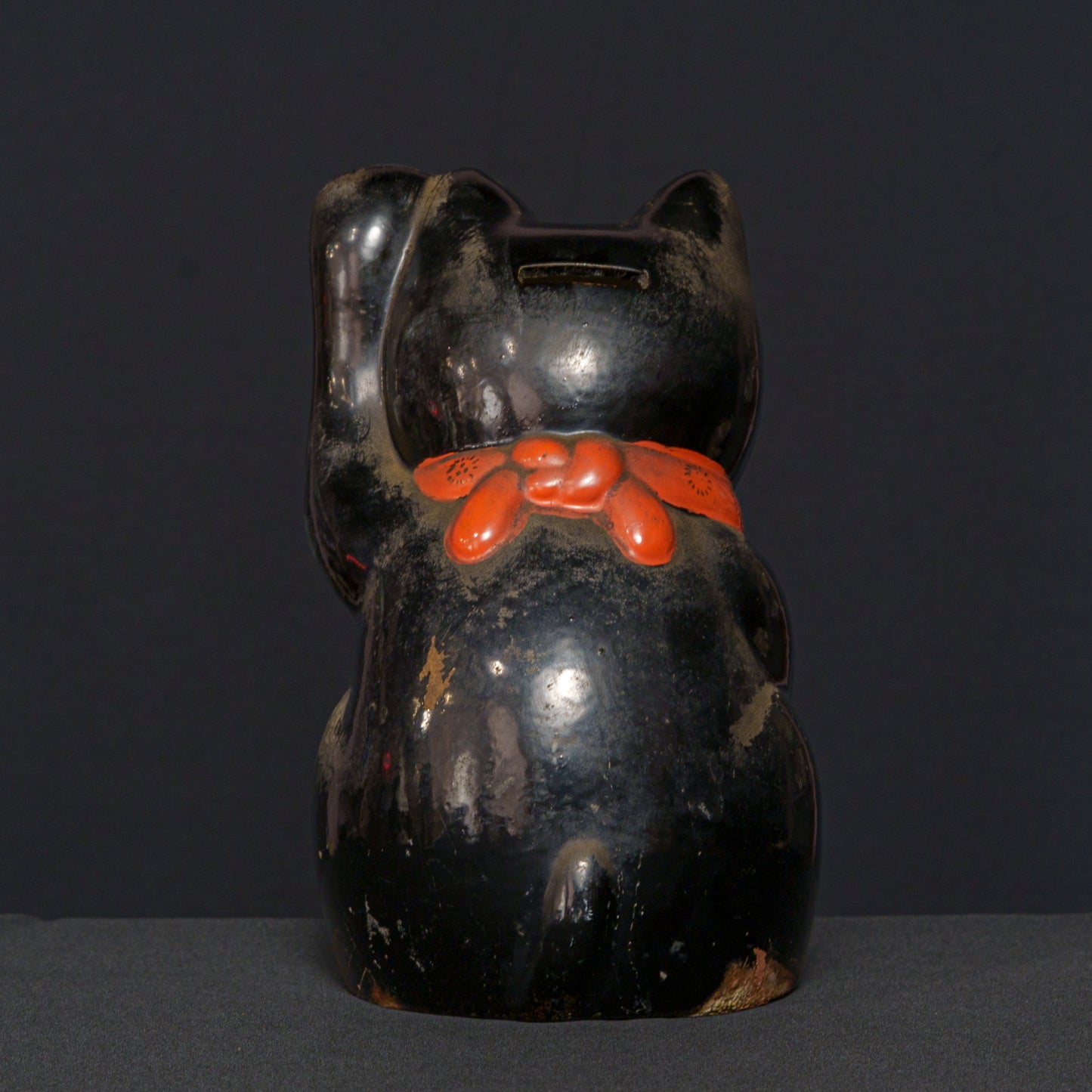 黒猫 招き猫 大