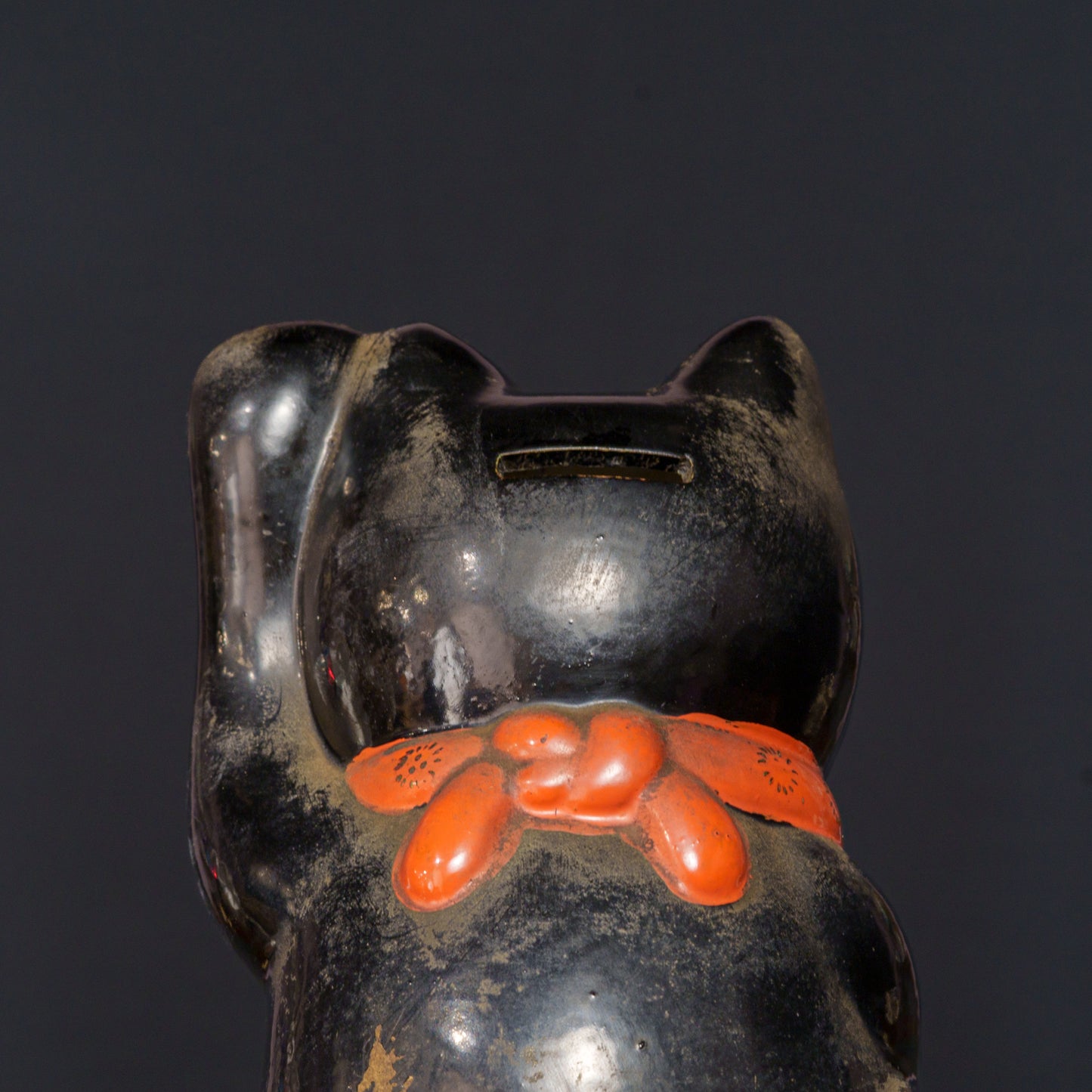 黒猫 招き猫 大