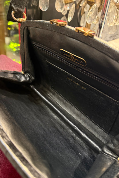 vintage bag Modell Royal ドイツ製 オーストリッチ