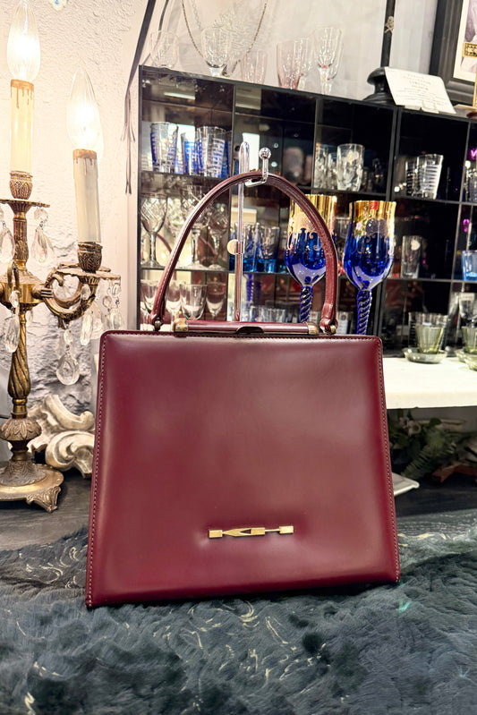 vintage bag キャサリン・ハムネット　ハンドバッグ　