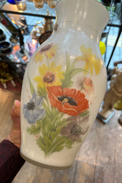 ヴィンテージ フロスト フラワーベース