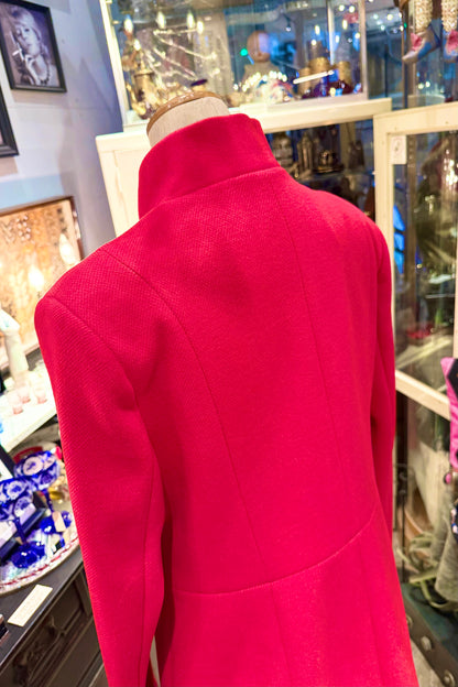DENNY ROSE italy  スタンドカラー　レッドコート