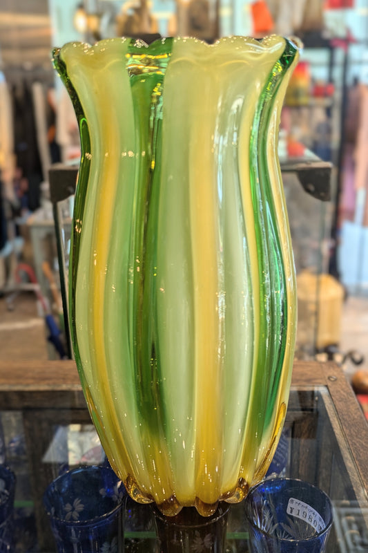 USA60年代花瓶 イエロー