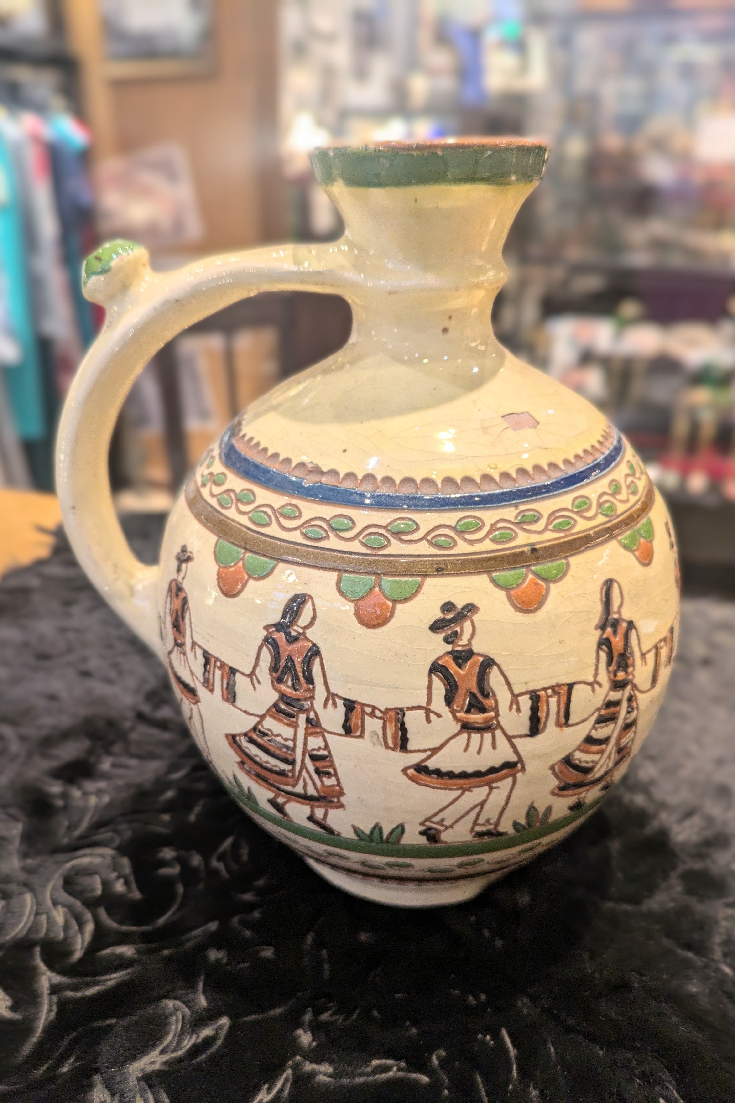 ベンチャロン テパノン神文碗 高さ 6 cm 直径 11.3 cm ベンチャロン テパノン神文碗 高さ 6 cm 直径 11.3 cm