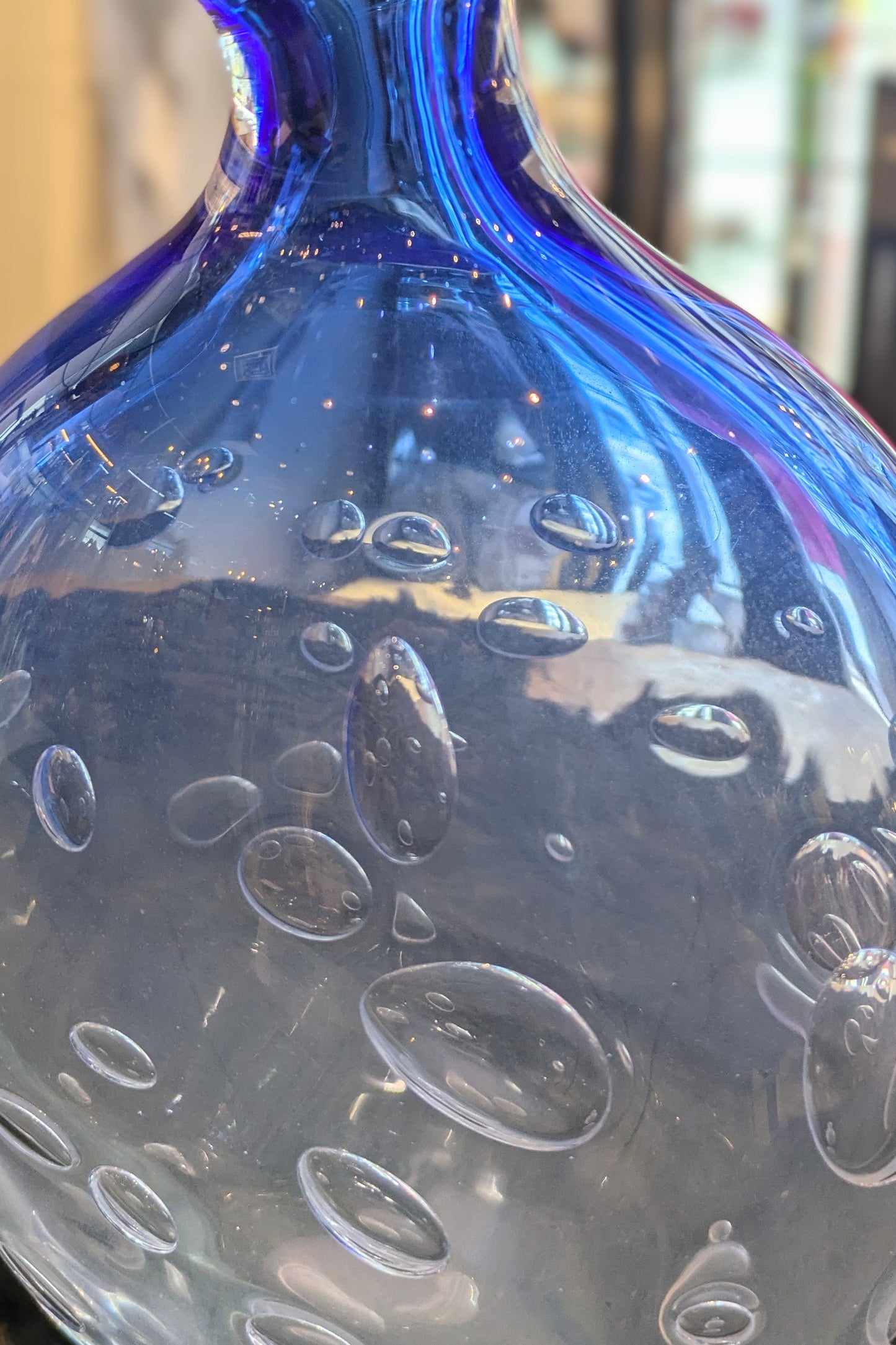 ヴィンテージ 気泡のフラワーベース