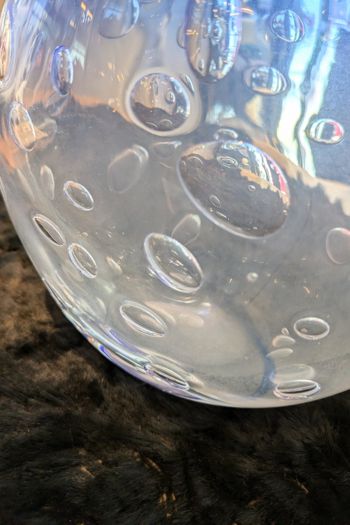 ヴィンテージ 気泡のフラワーベース