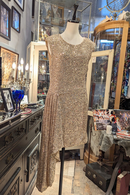 GAUDI  italy　シャンパンゴールドスパンドレス