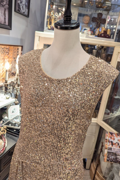 GAUDI  italy　シャンパンゴールドスパンドレス