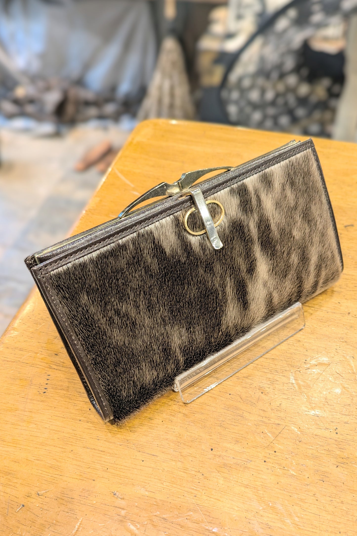 vintage アザラシ長財布 未使用