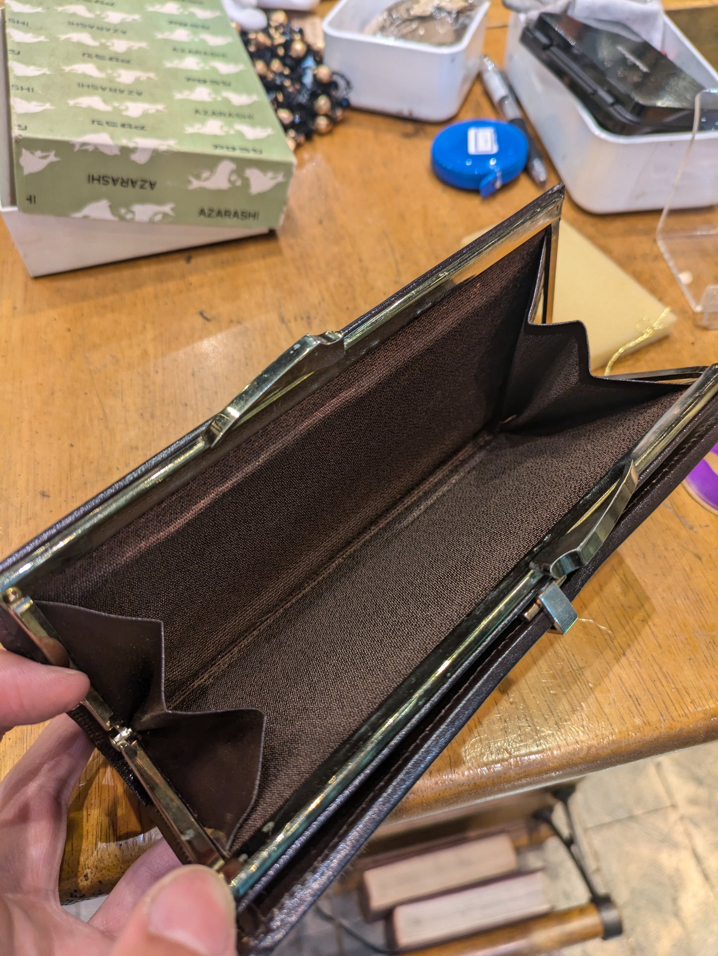 vintage アザラシ長財布 未使用