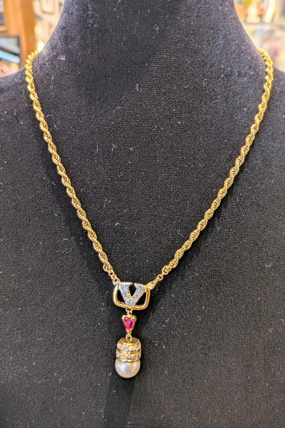 ヴィンテージ Valentino ネックレス