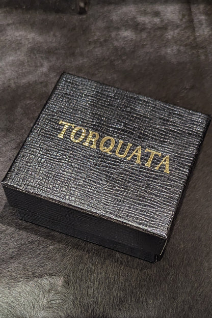 トルクアータ  レザー アゲハ蝶ピアス（片耳ピアス）