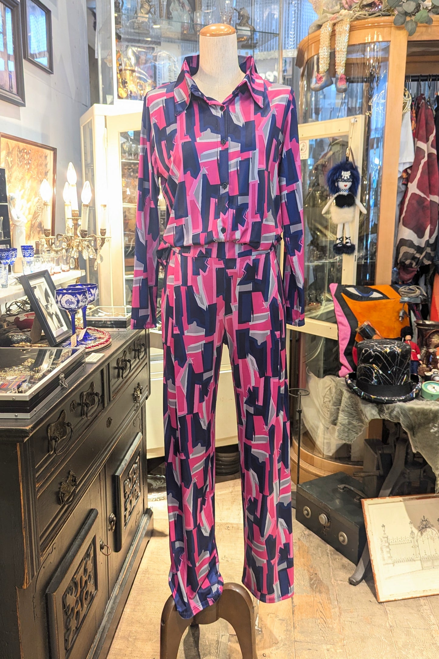 SCORZZO  spain  ジオメトリックなブラウス