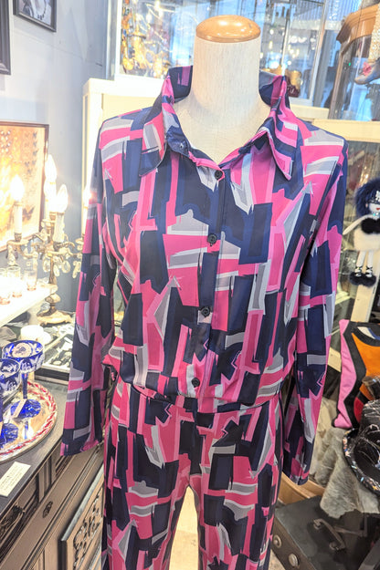 SCORZZO  spain  ジオメトリックなブラウス