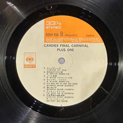 キャンディーズ ファイナルカーニバル プラスワン LP