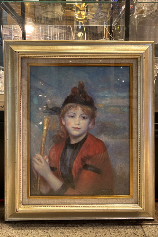 散策する女 ルノアール アンティーク 絵画 複製画