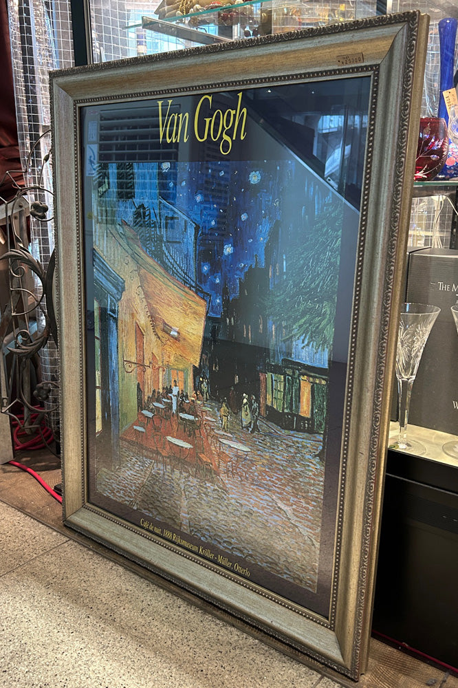 夜のカフェテラス ゴッホ アンティーク 複製画