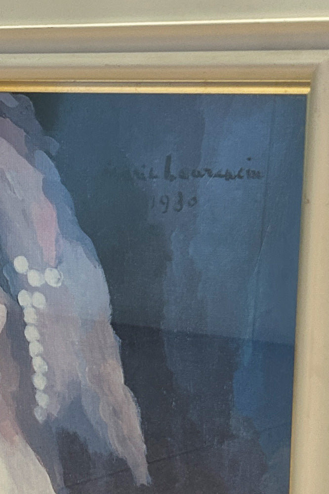 マリーローランサン バラの女 アンティーク 絵画 複製画