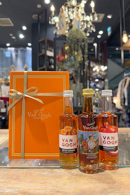 ミニボトル3本セット ギフトボックス付き / Van Gogh Vodka